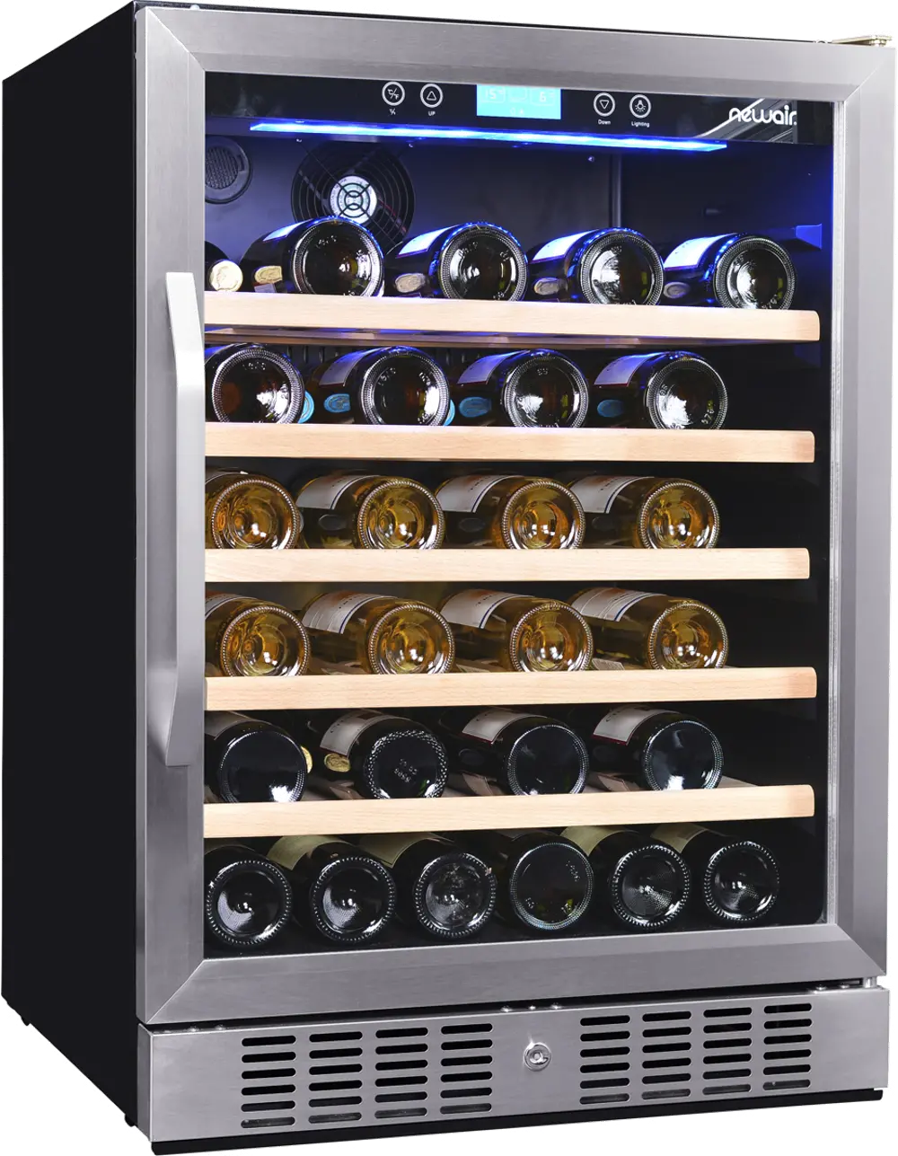 AWR-520SB Stainless Steel 52 Bottle Wine Cooler-1