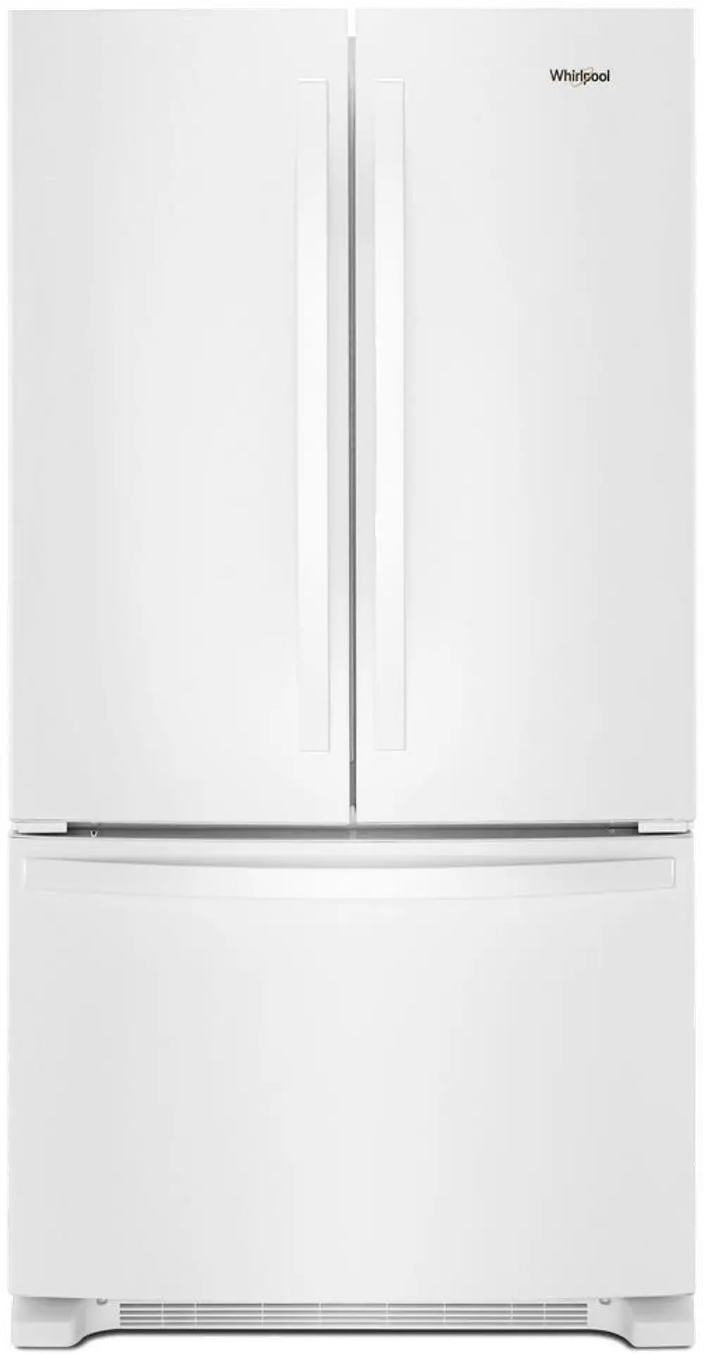 WRF535SWHW Whirlpool 25 cu ft French Door Refrigerator - White-1