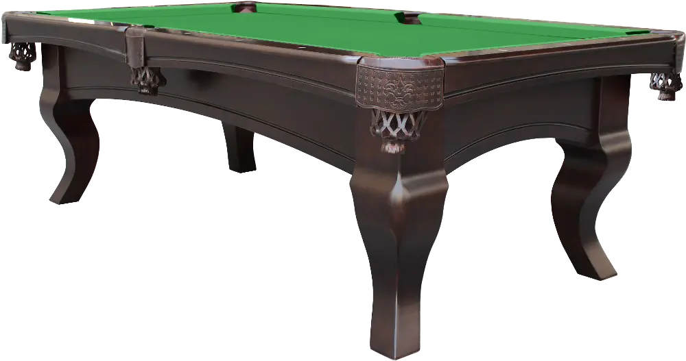 Antique Walnut 8' Pool Table - Midvale-1