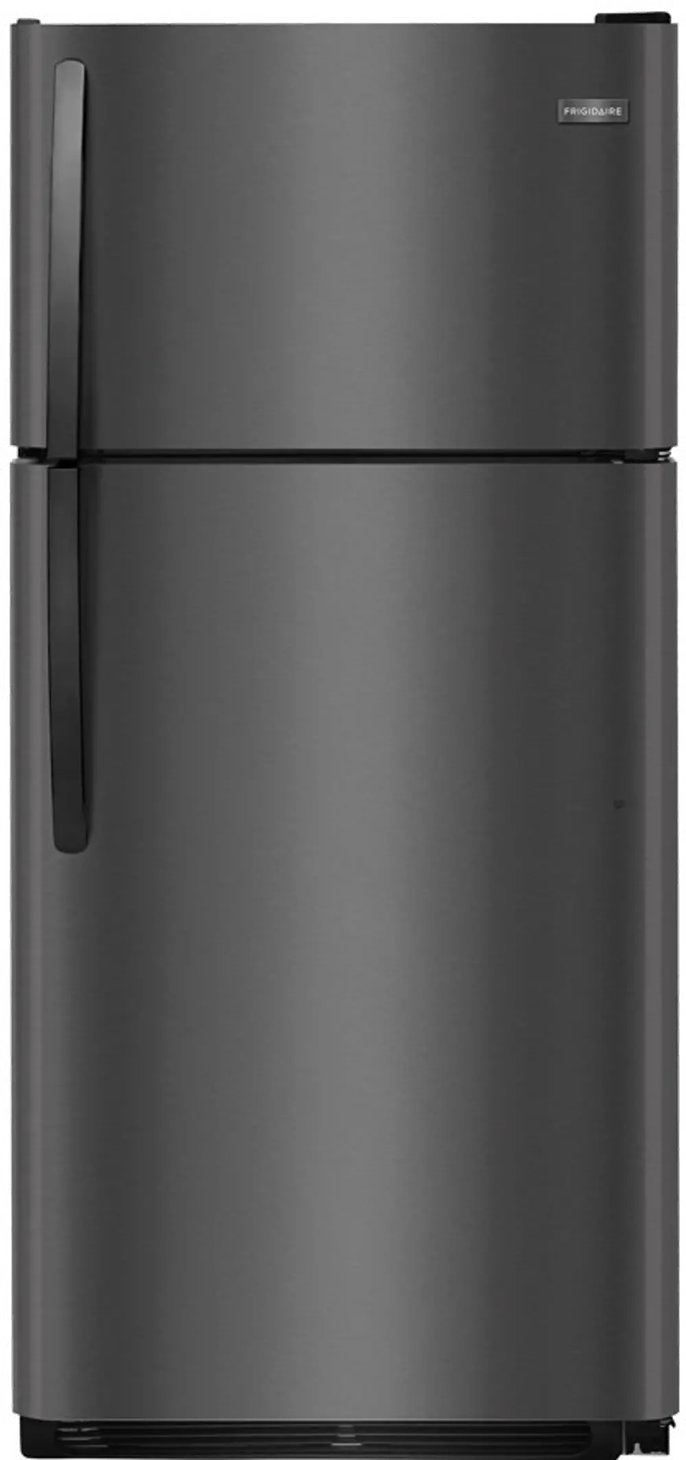 FFTR1821TD Frigidaire 18 cu ft Top Freezer Refrigerator - 30 W Black Stainless Steel-1