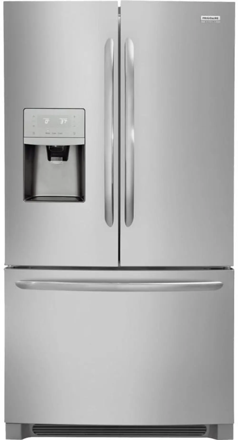 FGHD2368TF Frigidaire Gallery 21.7 cu ft French Door Refrigerator - Counter Depth Stainless Steel-1