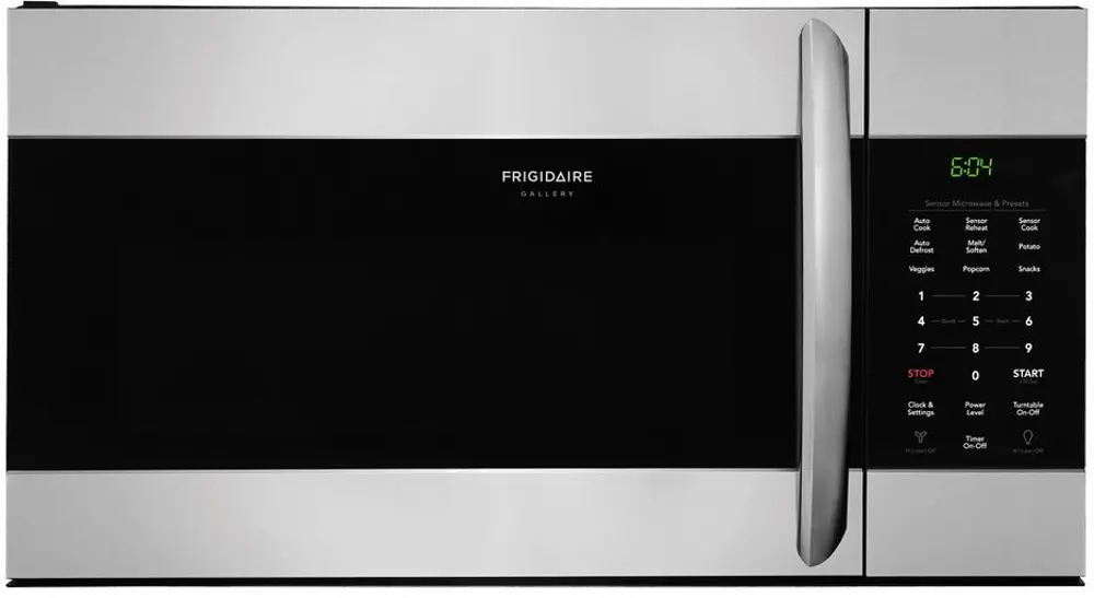 FGMV176NTF Frigidaire Gallery Over the Range Microwave -  1.7 cu. ft. Smudge-Proof Stainless Steel-1