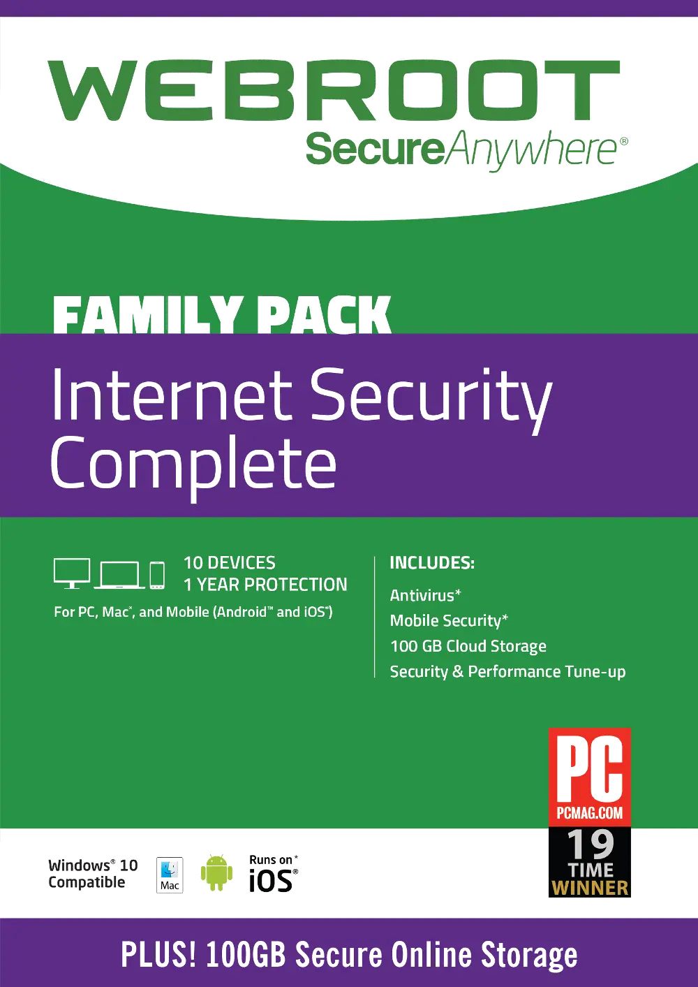 10 Pack - Webroot Internet Security Complete-1