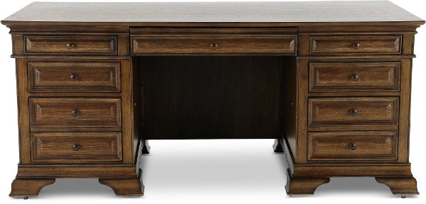 Desks For And Computer Rc Willey Furniture 72 Inch Chestnut Brown Executive Office Desk Arcadia