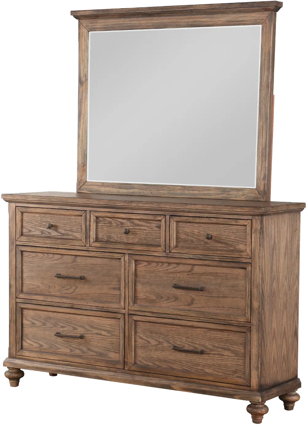 Classic Traditional Oak Dresser - Franklin-1