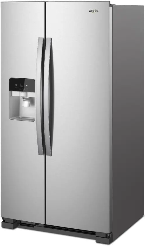 whirlpool 21.4 cu ft side by side refrigerator