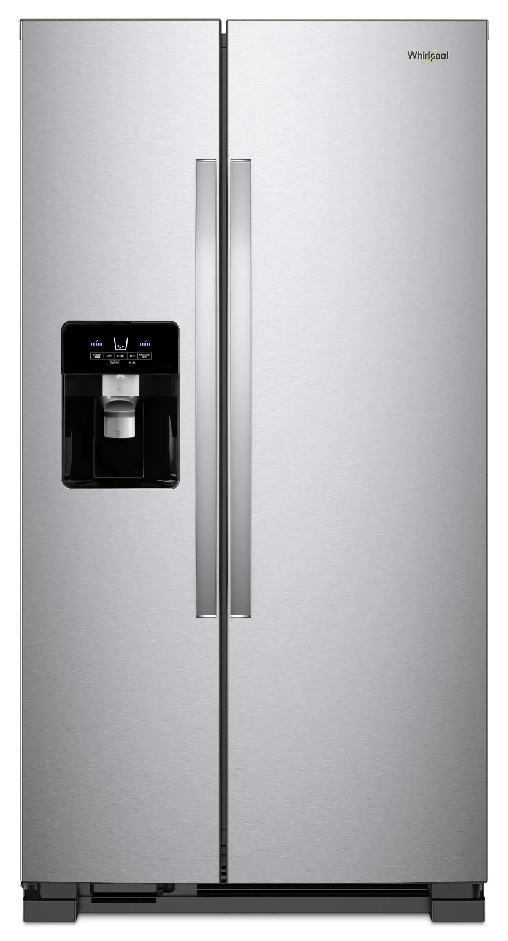 WRS325SDHZ Whirlpool 24.55 cu ft Side by Side Refrigerator - Stainless Steel-1
