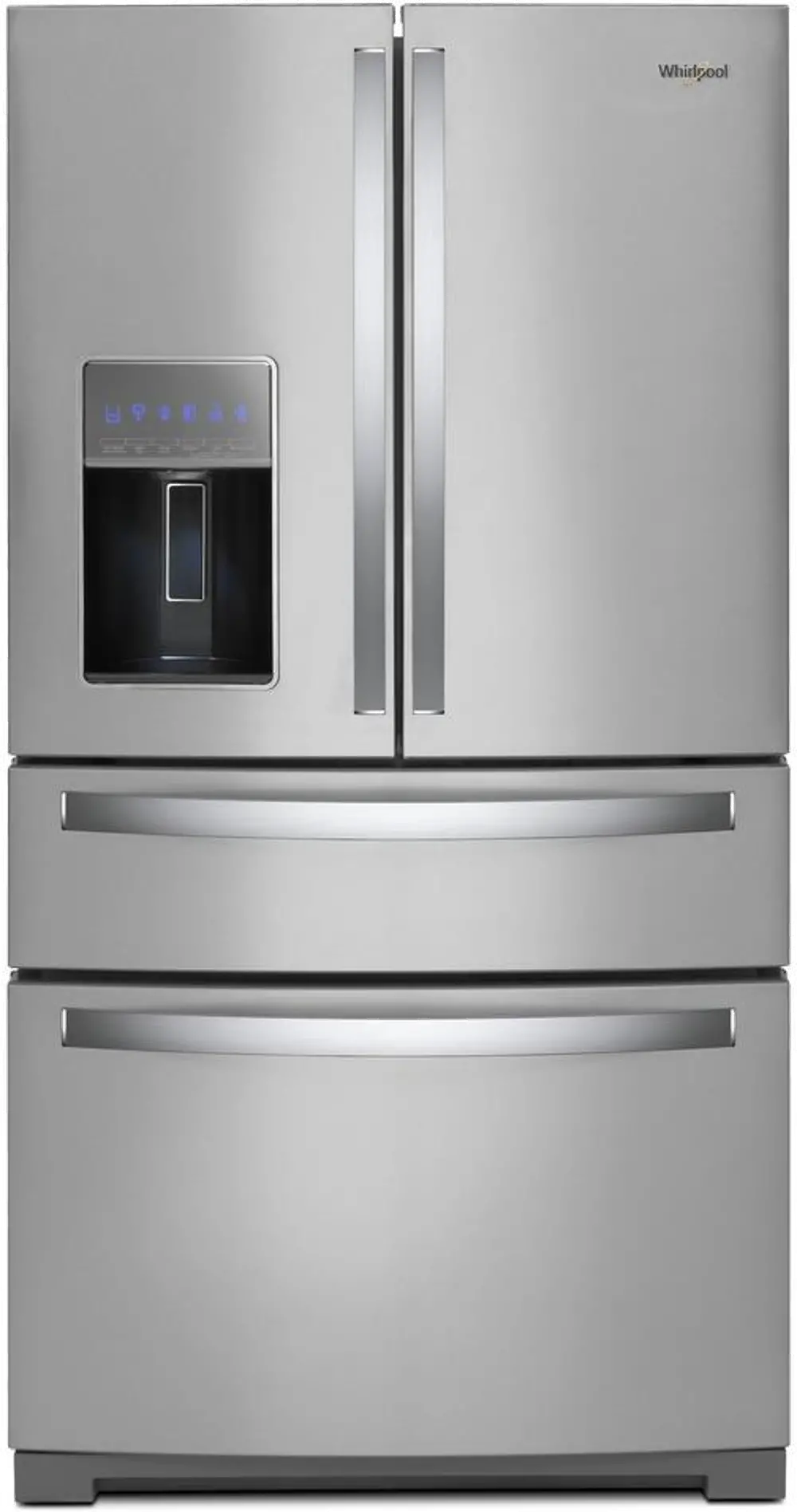 WRX986SIHZ Whirlpool 26.2 cu ft 4 Door Refrigerator - Stainless Steel-1