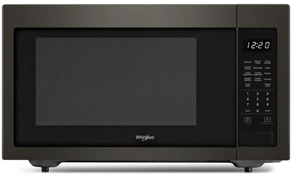 WMC30516HV Whirlpool Countertop Microwave - 1.6 cu. ft. Black Stainless Steel-1