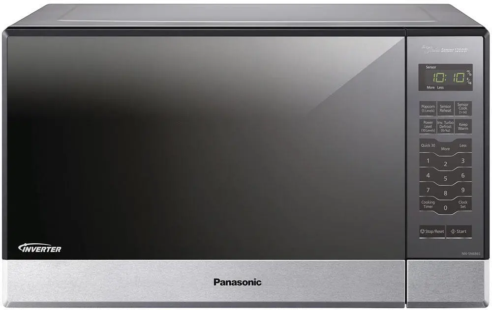 NN-SN686SR Panasonic Countertop Microwave - 1.2 cu. ft. Stainless Steel-1