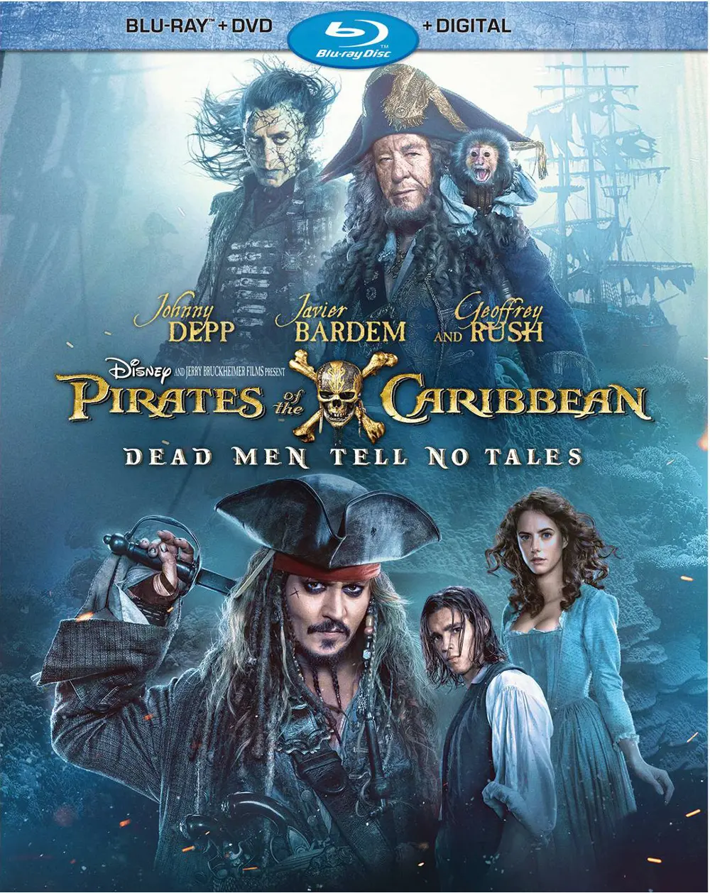 Pirates of the Caribbean - Dead Men Tell No Tales (Blu-ray + DVD + Digital HD)-1