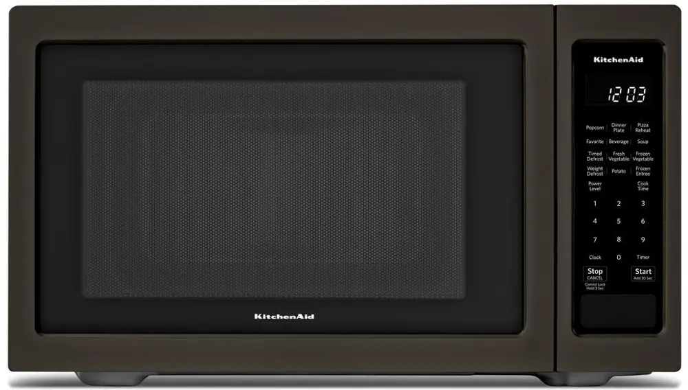 KMCS1016GBS KitchenAid Countertop Microwave - 1.6 cu. ft. Black Stainless Steel-1