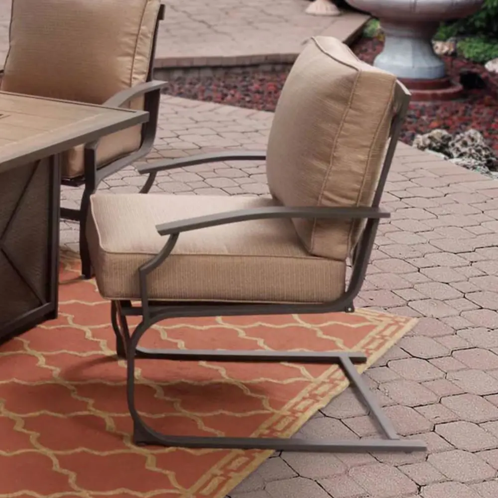 KTS60MN/SPRINGCHAIR Tan Outdoor Patio Chair - Sonoma-1