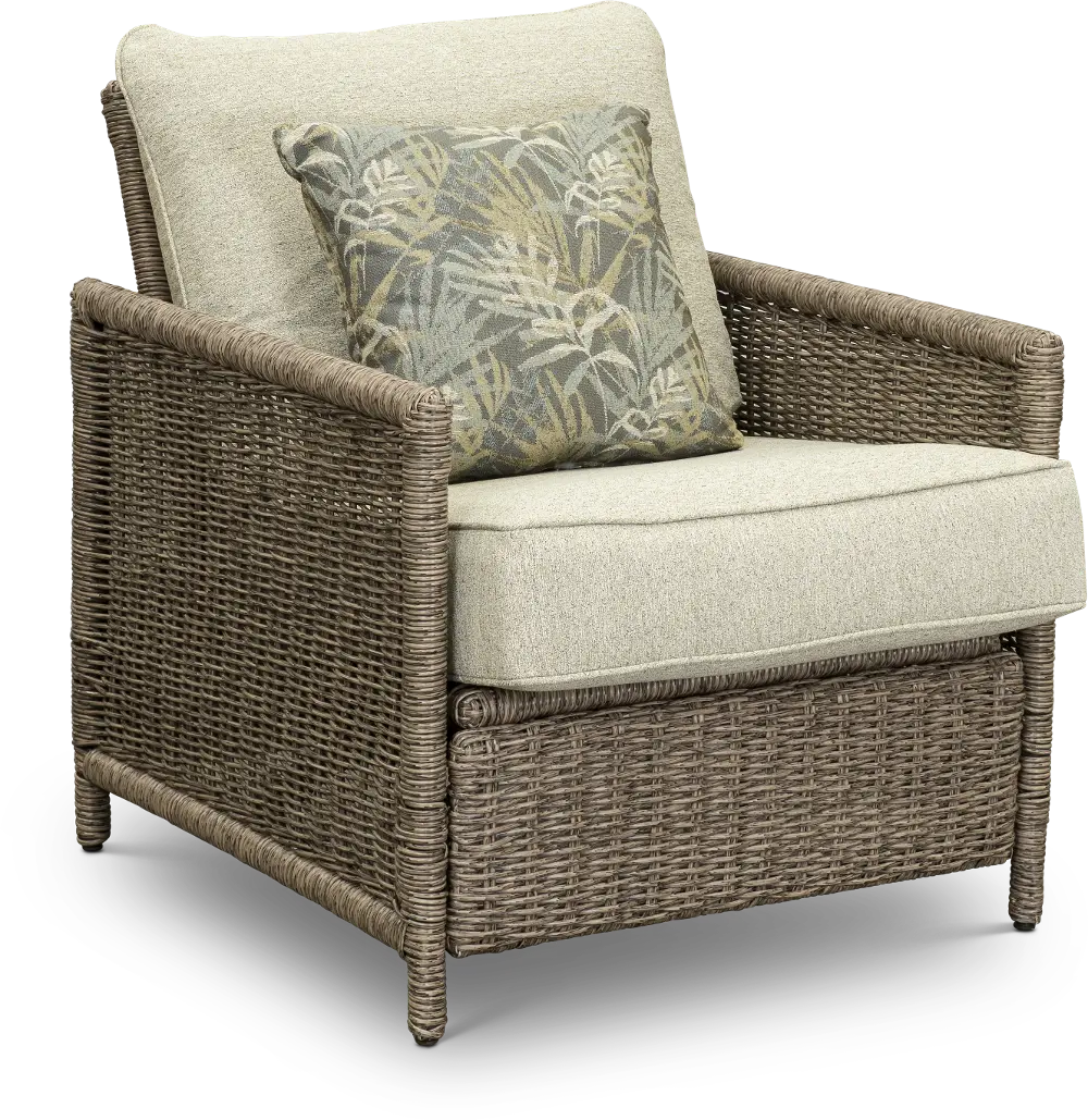 17A0365T/LOUNGEROCKR Wicker Outdoor Patio Chair - Shadbrook-1
