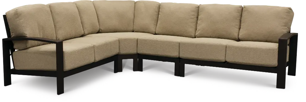 4 Piece Sectional Outdoor Patio Couch - Santa Maria-1