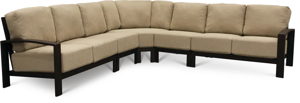5 Piece Sectional Outdoor Patio Couch - Santa Maria-1