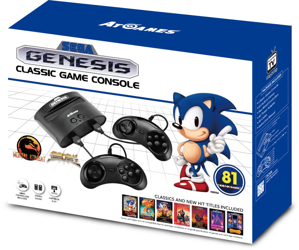 FB8280C,SEGA_CONSOLE SEGA Genesis Classic Game Console-1