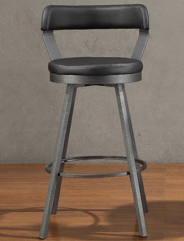 Dining Room Bar Stools Furniture Rc Willey Matte Black And Metal Modern Bar Stool Appert