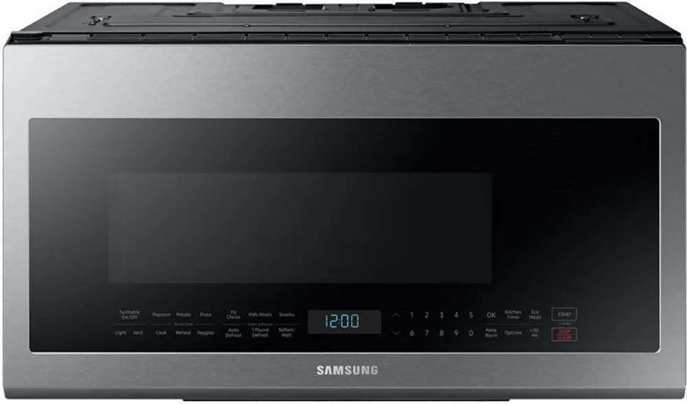 ME21M706BAS Samsung Over the Range Microwave - 2.1 cu. ft. Fingerprint Resistant Stainless Steel-1