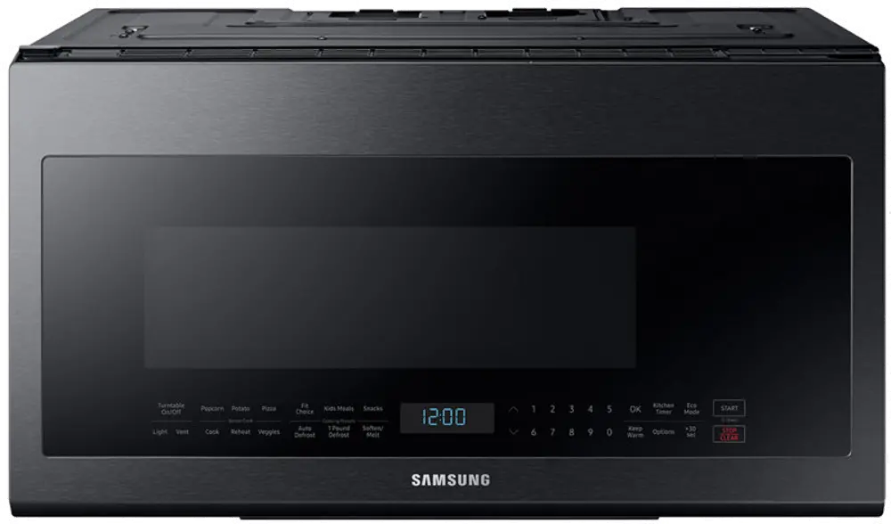 ME21M706BAG Samsung Over the Range Microwave - 2.1 cu. ft. Black Stainless Steel-1