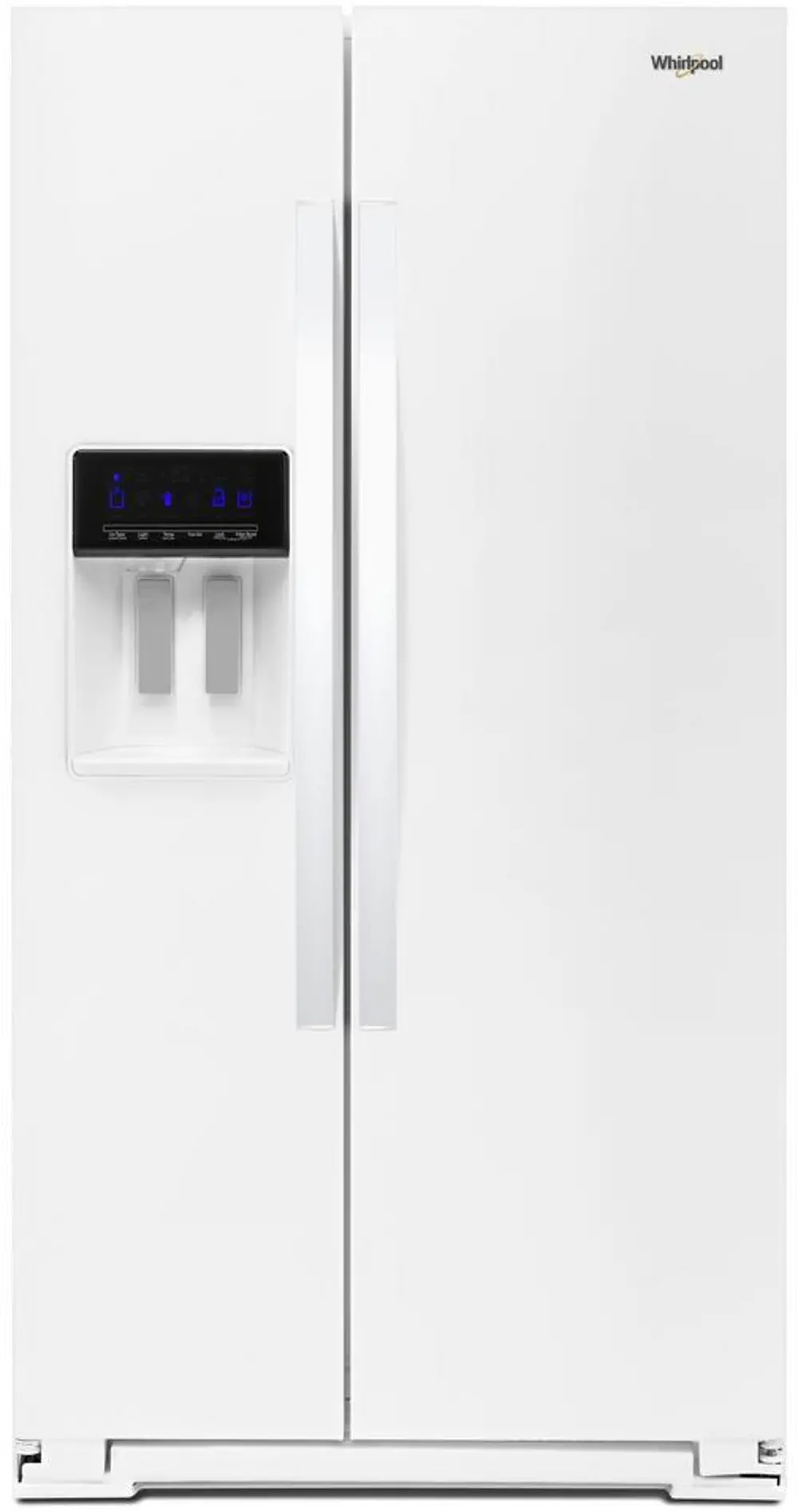 WRS588FIHW Whirlpool 28.5 cu ft Side by Side Refrigerator - White-1