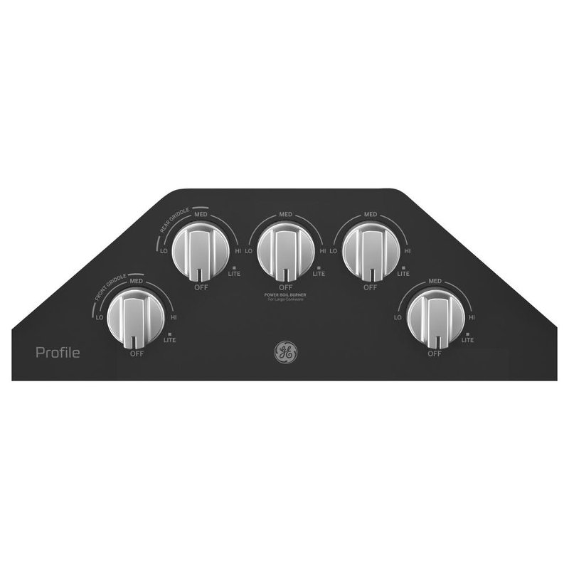 Ge Profile 30 Inch Gas Cooktop Black Rc Willey Furniture