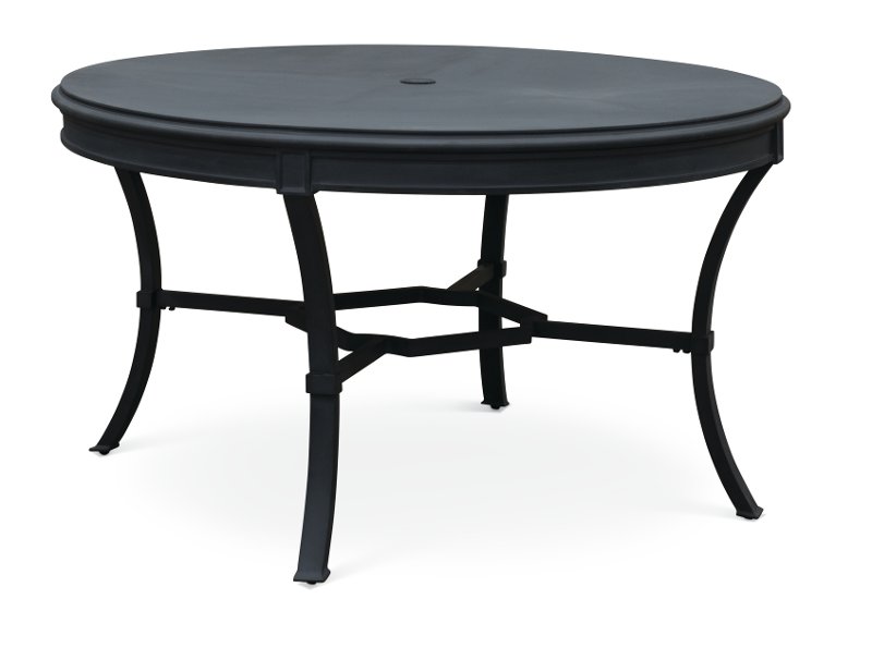 54 Inch Blue Gray Round Outdoor Patio Table Antioch Rc Willey Blue Gray Round Outdoor Patio Table