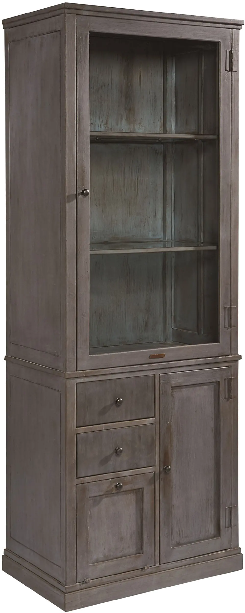 Magnolia Home Furniture Gray Apothecary Metal Cabinet - Elements-1
