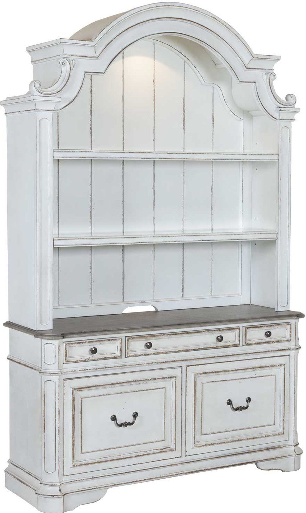 Antique White Cabinet With Hutch - Magnolia Manor RC Willey Antique White Cabinet with Hutch - Magnolia Manor | RC Willey Furniture Store - Antique White Cabinet With Hutch - Magnolia Manor RC Willey