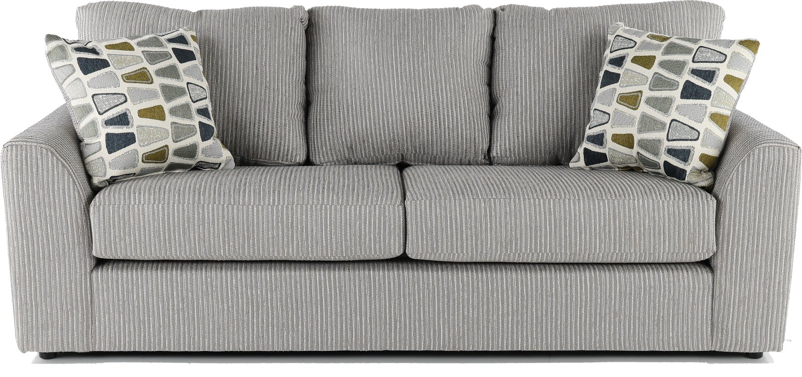 Casual Contemporary Gray Sofa - Hannah