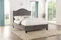 Dalmore Classic Gray California King Upholstered Bed