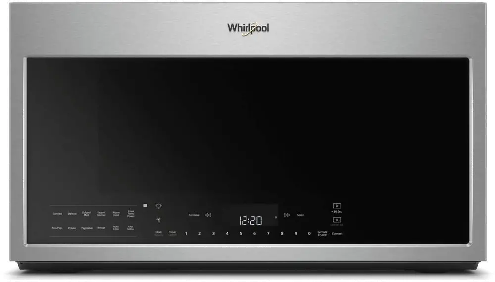 WMH78019HZ Whirlpool Over the Range Microwave - 1.9 cu. ft. Stainless Steel-1