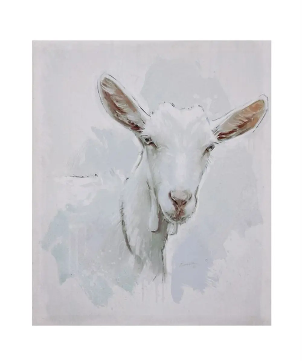 DA4698 Goat Canvas Wall Decor-1