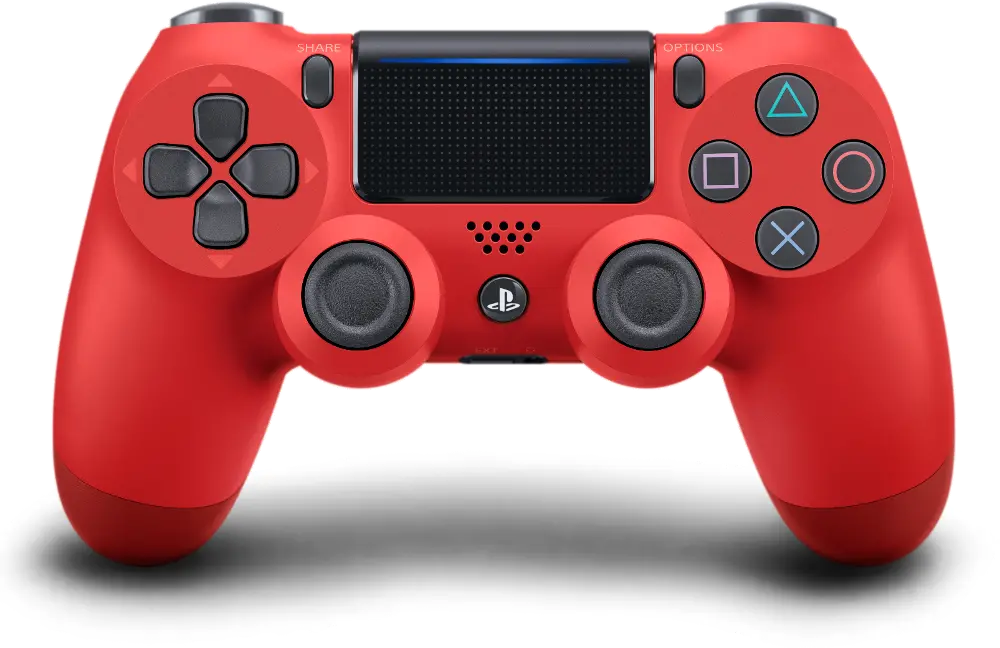 PS4/DUALSHCK-4-RED PS4 Controller Wireless DualShock 4 - Magma Red-1