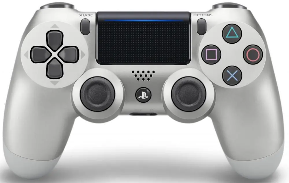 PS4 SCE 301541 PS4 Controller Wireless DualShock 4 - Silver-1