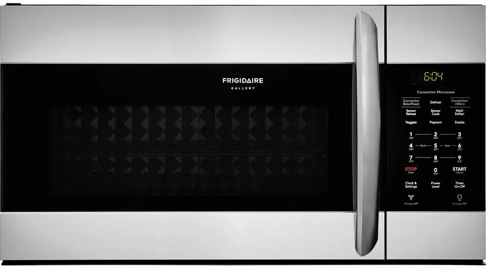FGMV155CTF Frigidaire Gallery Over the Range Convection Microwave -  1.5 cu. ft. Smudge-Proof Stainless Steel-1