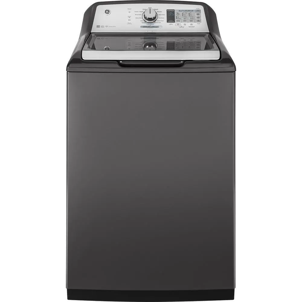 GTW750CPLDG GE Top Load Washer with Stainless Steel Basket - 5.0 Cu. Ft. Diamond Gray-1