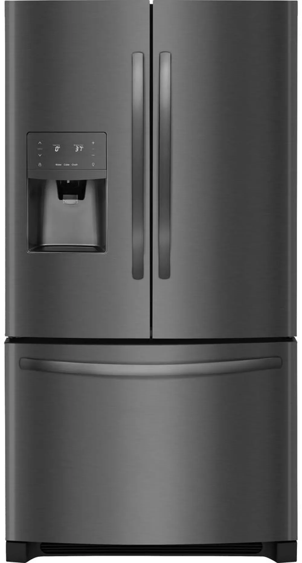 FFHD2250TD Frigidaire Counter Depth French Door Refrigerator - 21.7 cu. ft., 36 Inch Black Stainless Steel-1