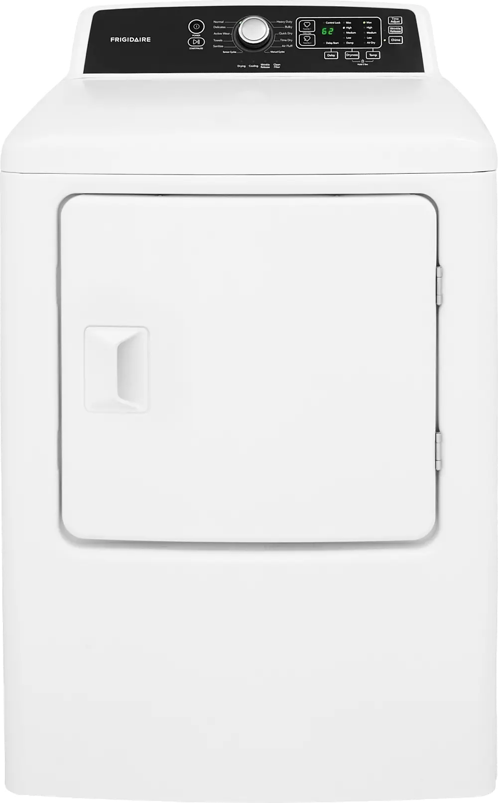 FFRE4120SW Frigidaire Electric Dryer - 6.7 Cu. Ft. White-1