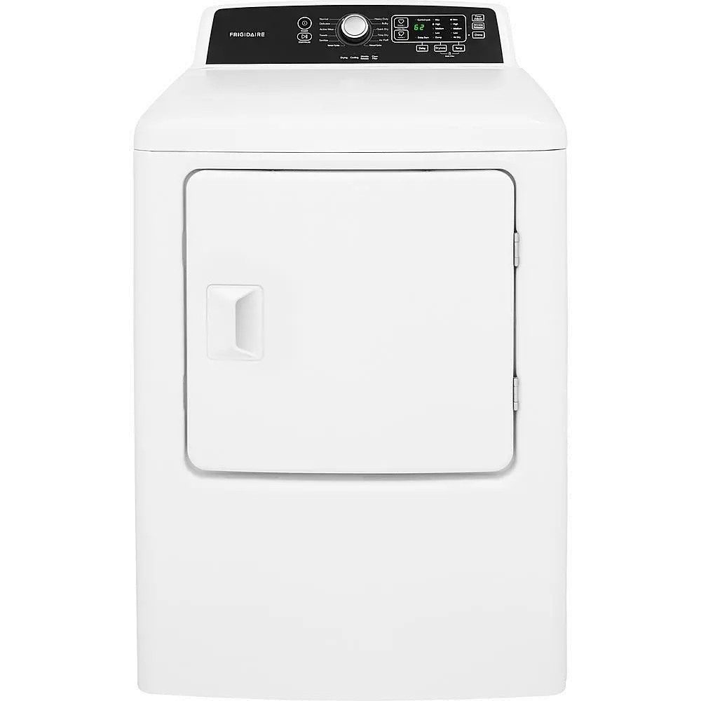 FFRG4120SW Frigidaire Gas Dryer - 6.7 Cu. Ft. White-1