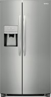 DGHX2355TF Frigidaire Gallery 22.2 cu. ft. Side by Side Refrigerator - 33 Inch Stainless Steel