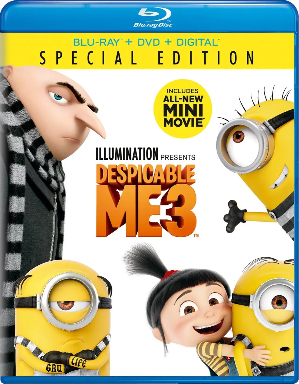 Despicable Me 3 (Blu-ray + DVD + Digital HD)-1