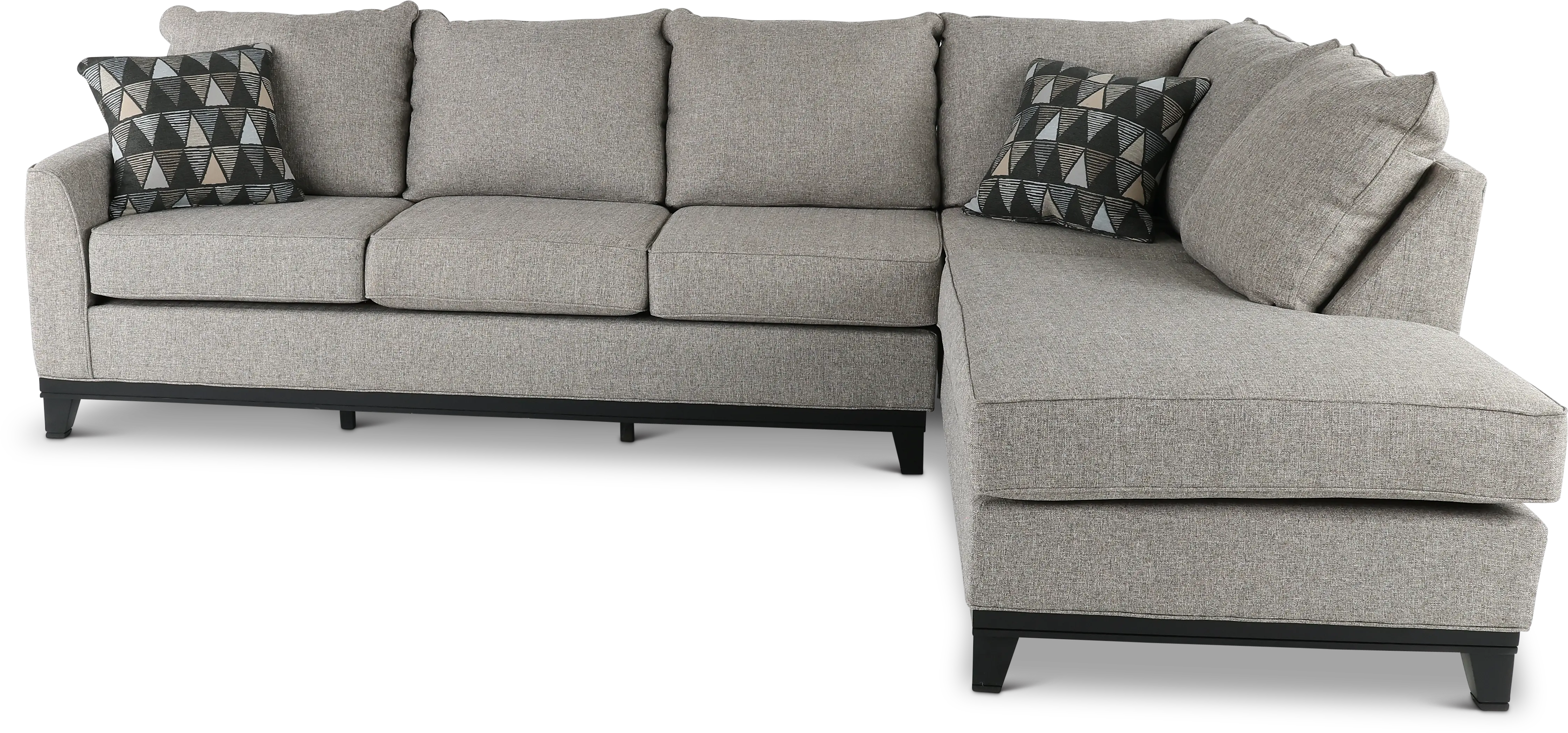 Emerson Gray 2 Piece Sectional Rc Willey