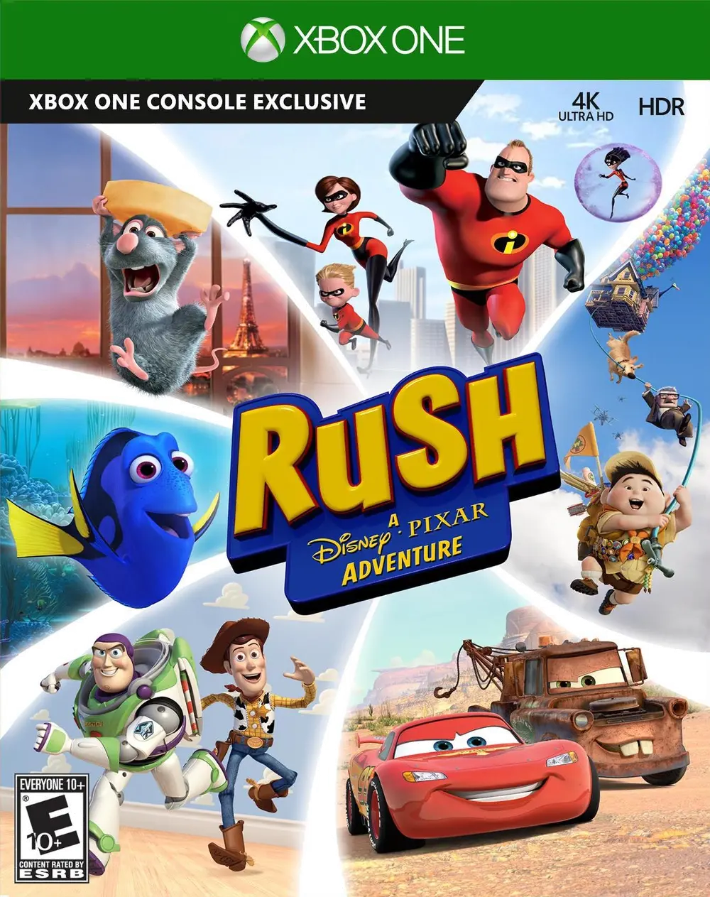 XB1 MIC GYN001 Rush: Disney + Pixar Adventure - Xbox One-1