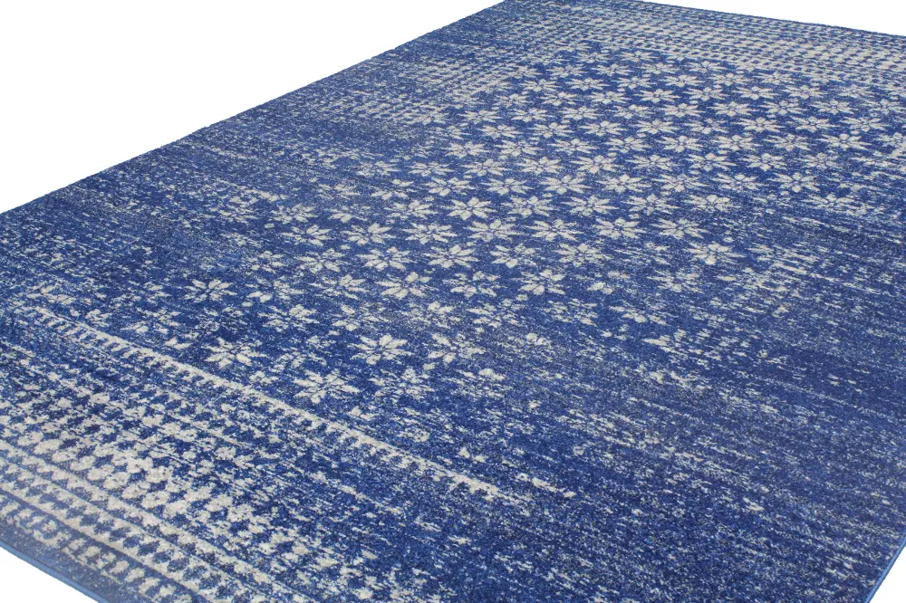 E110-DKBL-9X12-5362 Everek 9 x 12 Dark Blue Rug-1