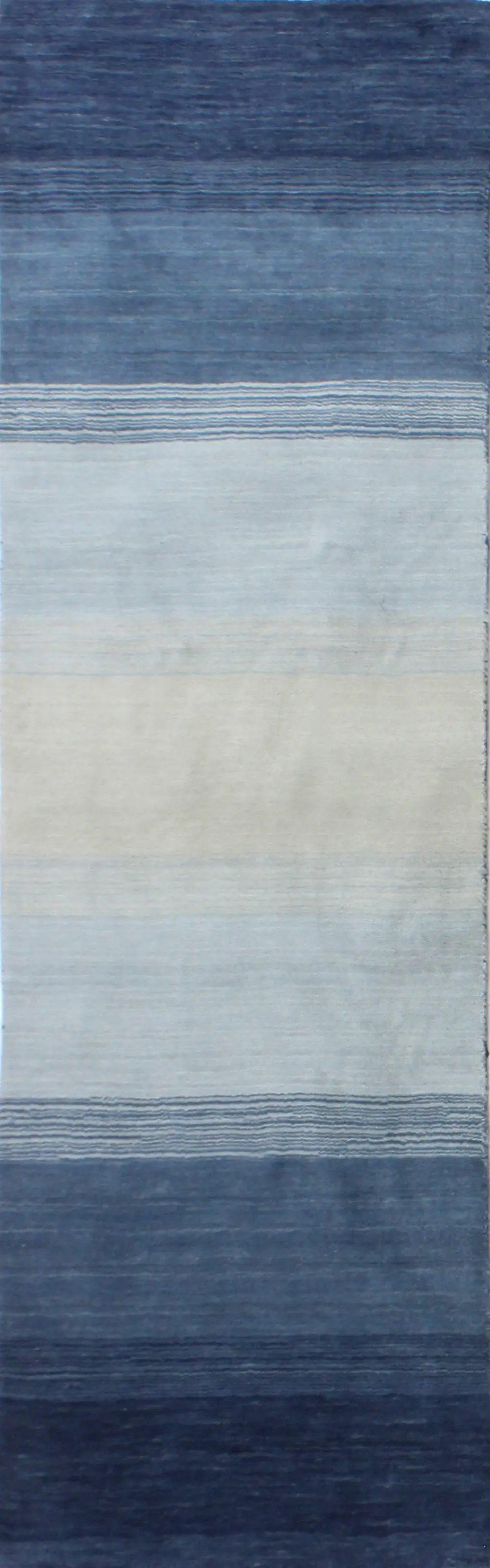 S176-BL-2.6X8-ALM95 Blue 8 Foot Runner Rug - Contempo-1
