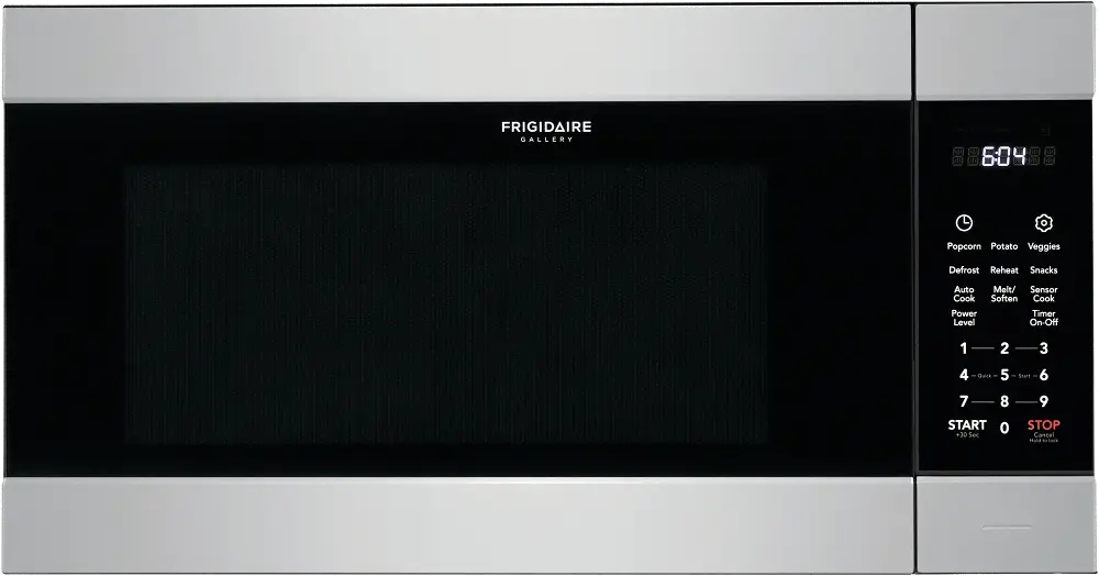 FGMO226NUF Frigidaire Gallery 24 Inch Countertop Microwave - 2.2 cu. ft., Stainless Steel-1