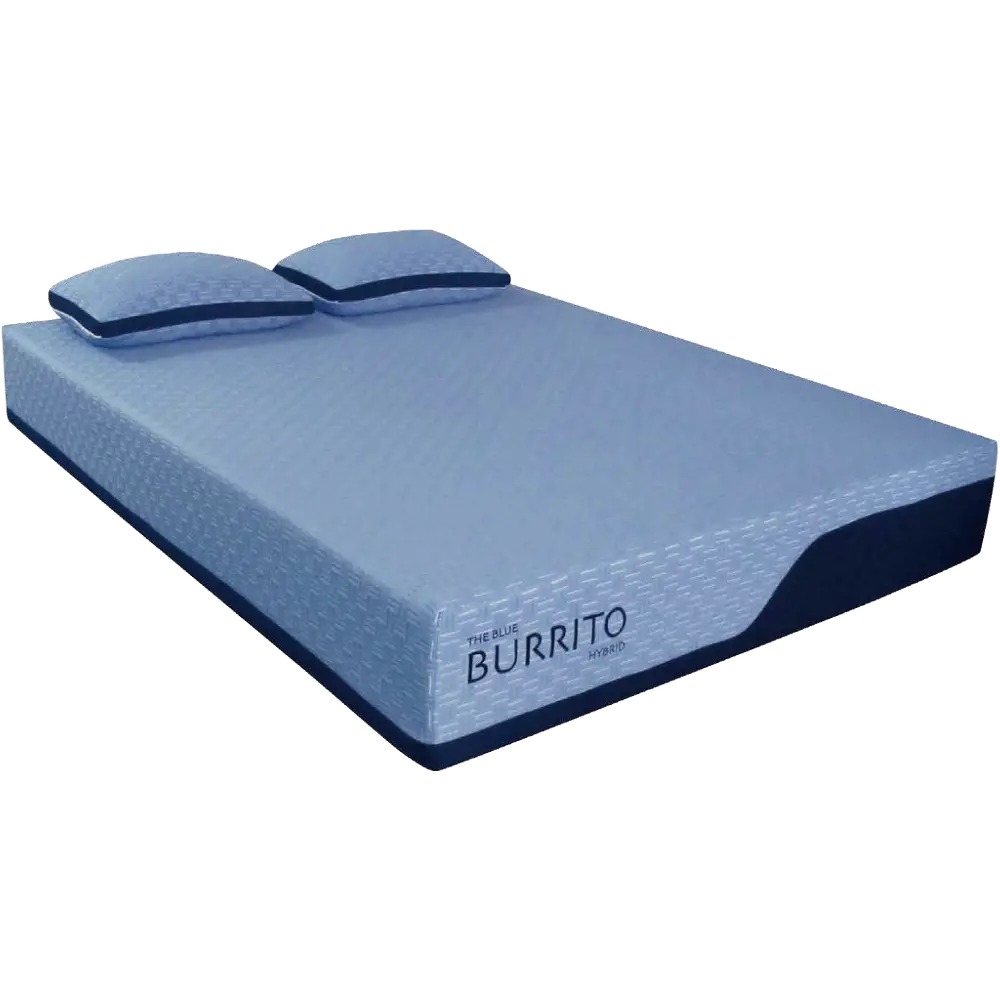 RCBB11HYQN Blue Burrito Hybrid Memory Foam Queen Mattress-1