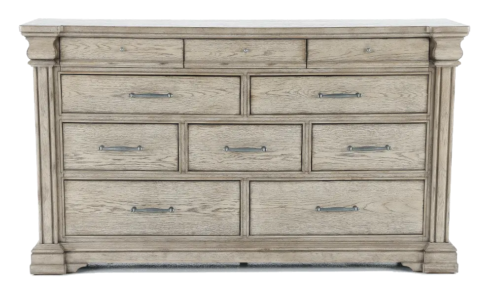 Madison Ridge Gray Dresser-1