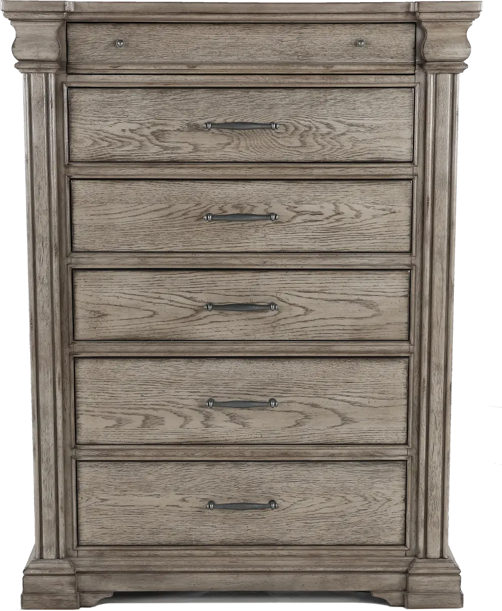 Madison Ridge Gray Chest of Drawers-1